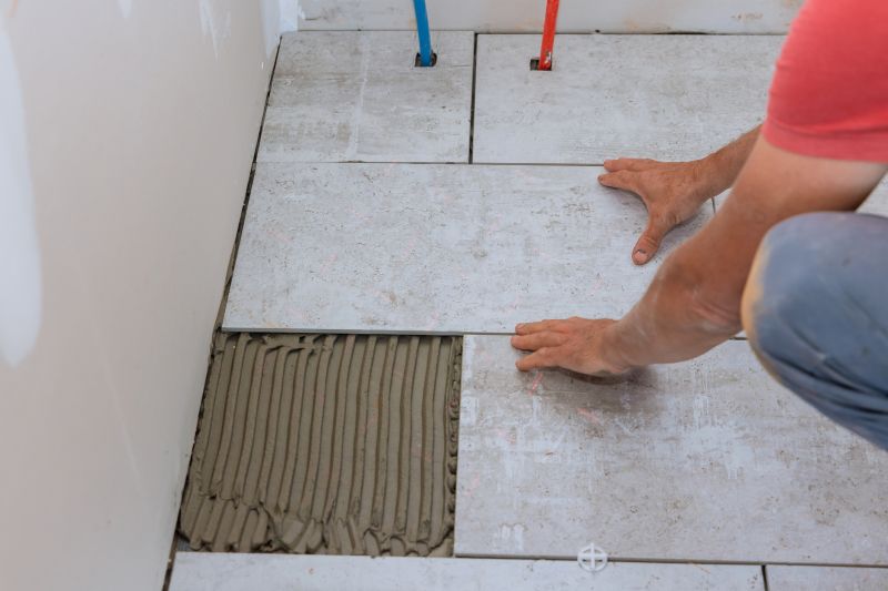 Grout Installation detail